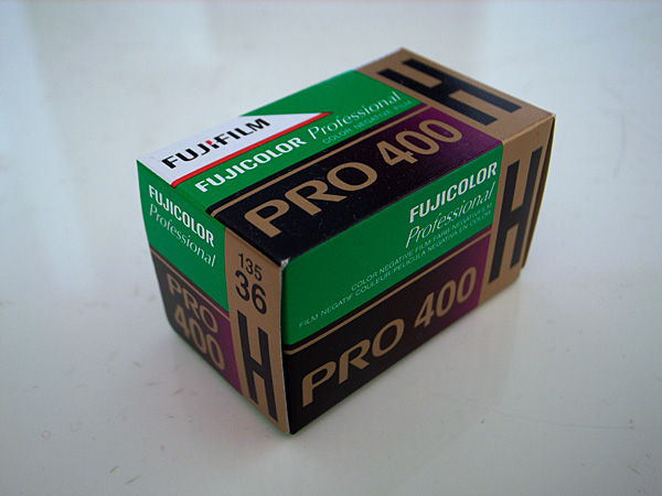 富士フイルム「PRO400H」ネガカラーフィルム
