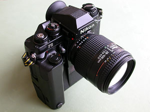 Nikon F3 and MD-4 with Ai AF Zoom Nikkor 28-105mm F3.5-4.5D(IF)