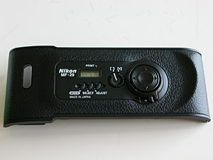 Nikon F100用データバックMF-29はコダクロームの写し込みも濃い 