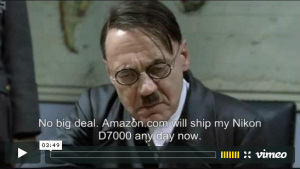 Hitler is not happy with the Nikon D7000 shipment schedule