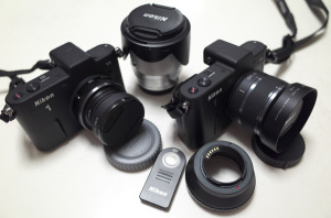 我が家のニコン「レンズ交換式アドバンストカメラ」Nikon 1シリーズ