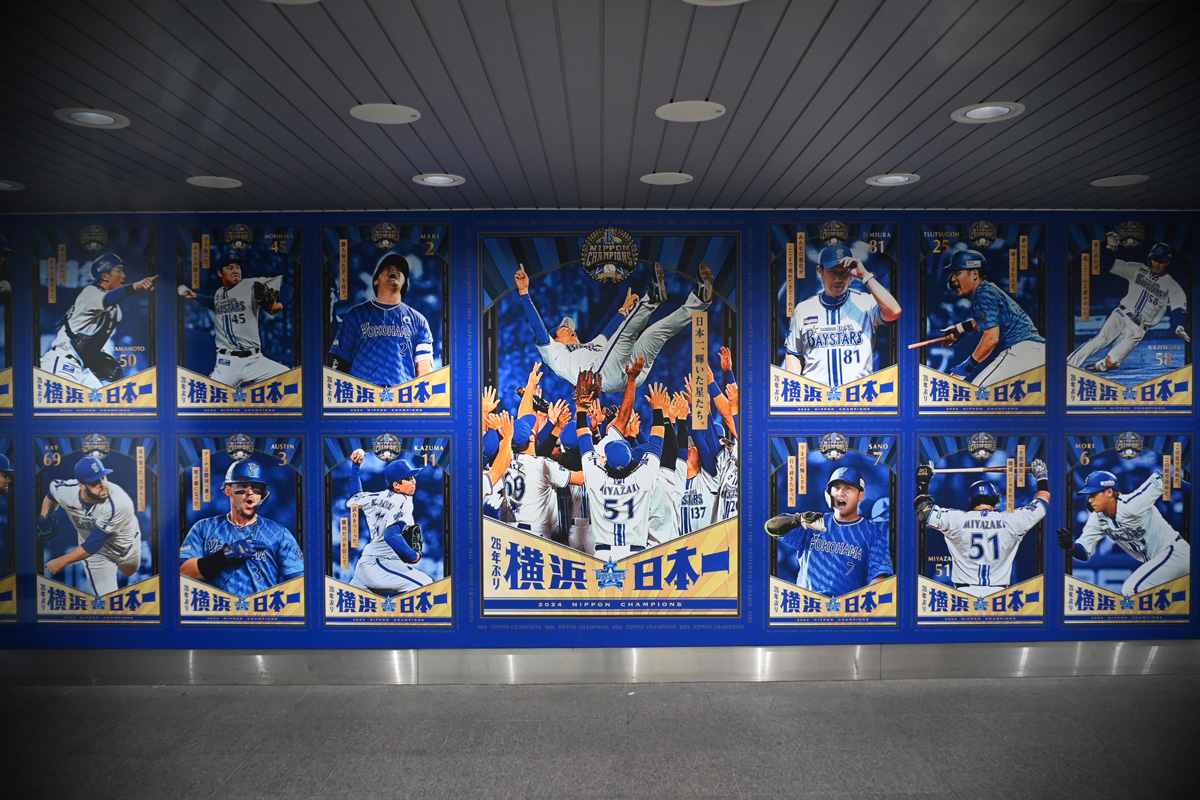 【作例2】横浜日本一（京浜急行電鉄横浜駅改札内通路）：Nikon Z6、SG-image 18mm F6.3 ウルトラシンレンズ、18mm（35mm版換算27mm相当）、絞り優先AE（F6.3固定、1/30秒）、ISO-AUTO(ISO 1600)、AWB（4750K）、APS-C（DX）フォーマット、マルチパターン測光、マニュアルフォーカス（MF）距離2ｍ弱、手ぶれ補正ON、高感度ノイズ低減：標準、手持ち撮影、フィルターなし、フードなし、Jpegからリサイズのみ