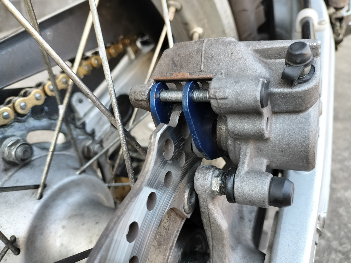 Honda CRF250L(MD38)リアブレーキユニット整備後