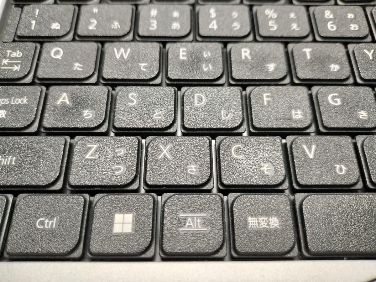 レッツノートCF-SR3のキーボード