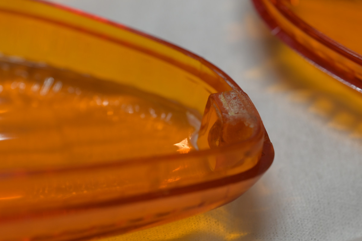 CRF250L（MD38）のウィンカーレンズ（33454-MGS-J31）の爪が折れたところ